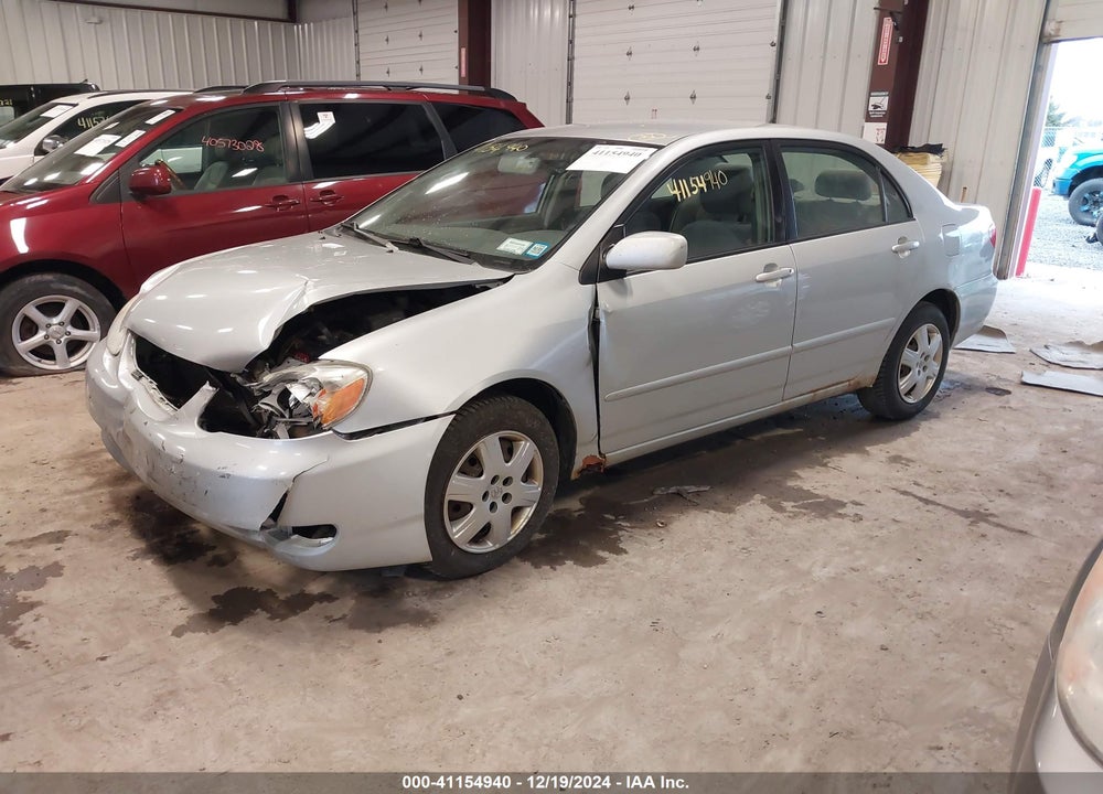 2006 TOYOTA COROLLA LE VIN: 2T1BR32E66C657988