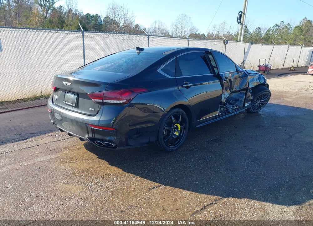 2019 GENESIS G80 VIN: KMTFN4JB6KU326255