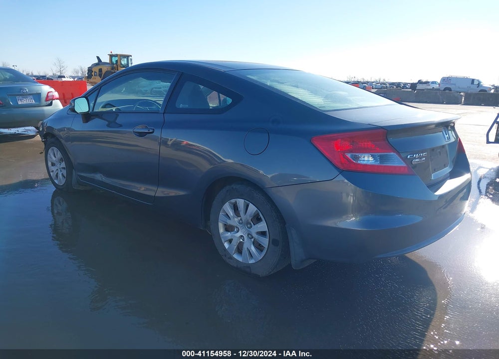 2012 HONDA CIVIC LX VIN: 2HGFG3B51CH543469
