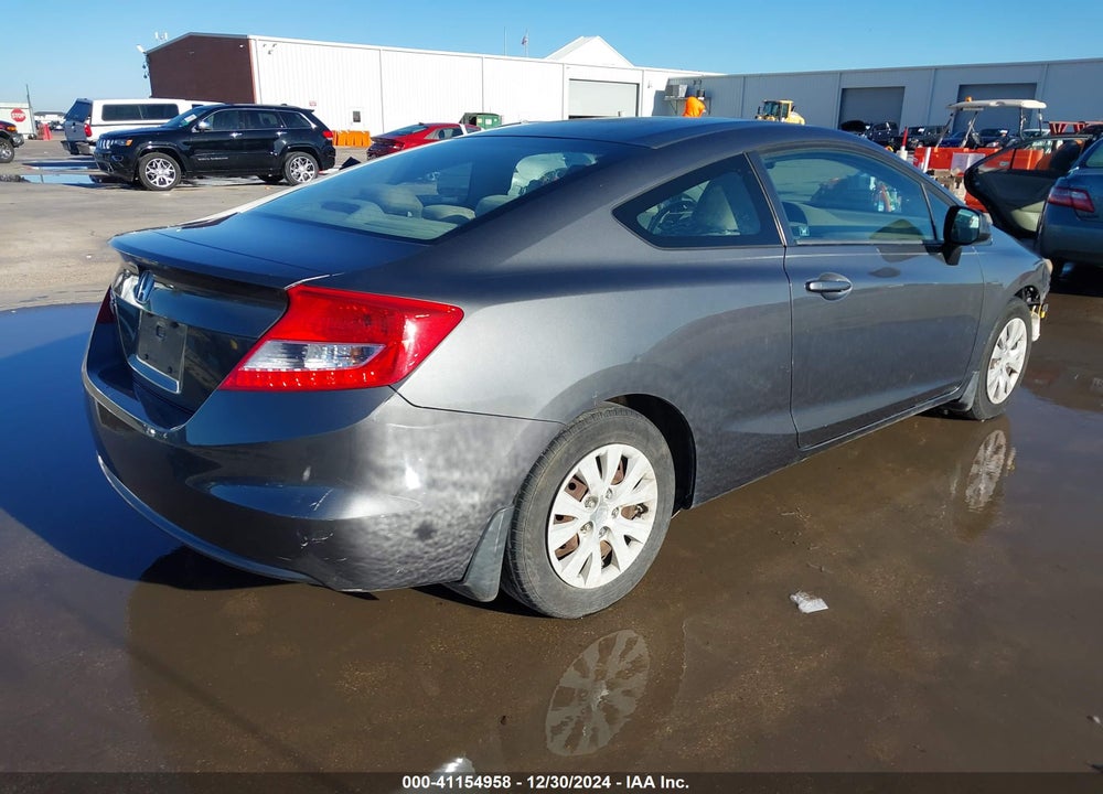 2012 HONDA CIVIC LX VIN: 2HGFG3B51CH543469