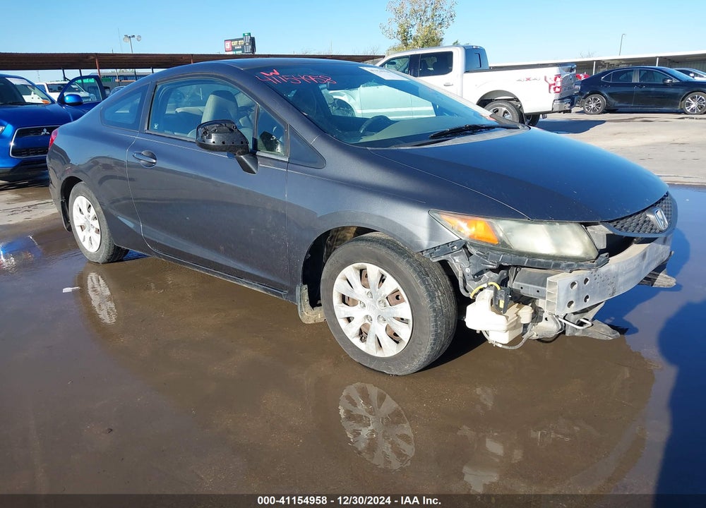 2012 HONDA CIVIC LX VIN: 2HGFG3B51CH543469