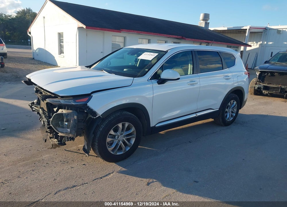 2019 HYUNDAI SANTA FE SE VIN: 5NMS2CAD6KH100287