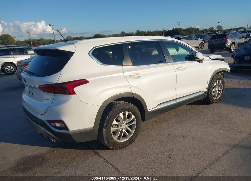 2019 HYUNDAI SANTA FE SE VIN: 5NMS2CAD6KH100287