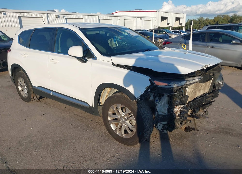 2019 HYUNDAI SANTA FE SE VIN: 5NMS2CAD6KH100287