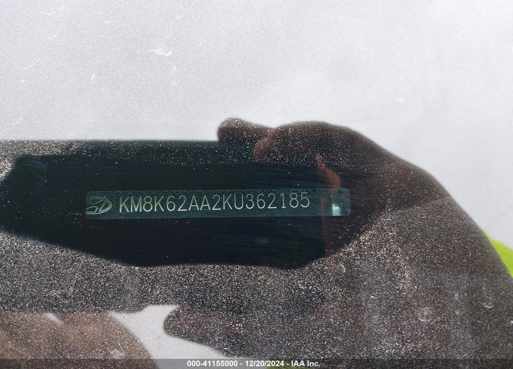 2019 HYUNDAI KONA SEL VIN: KM8K62AA2KU362185