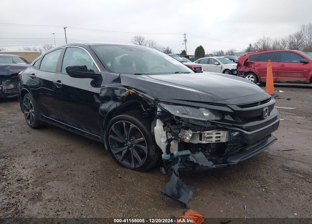 2020 HONDA CIVIC SPORT VIN: 2HGFC2F83LH516333