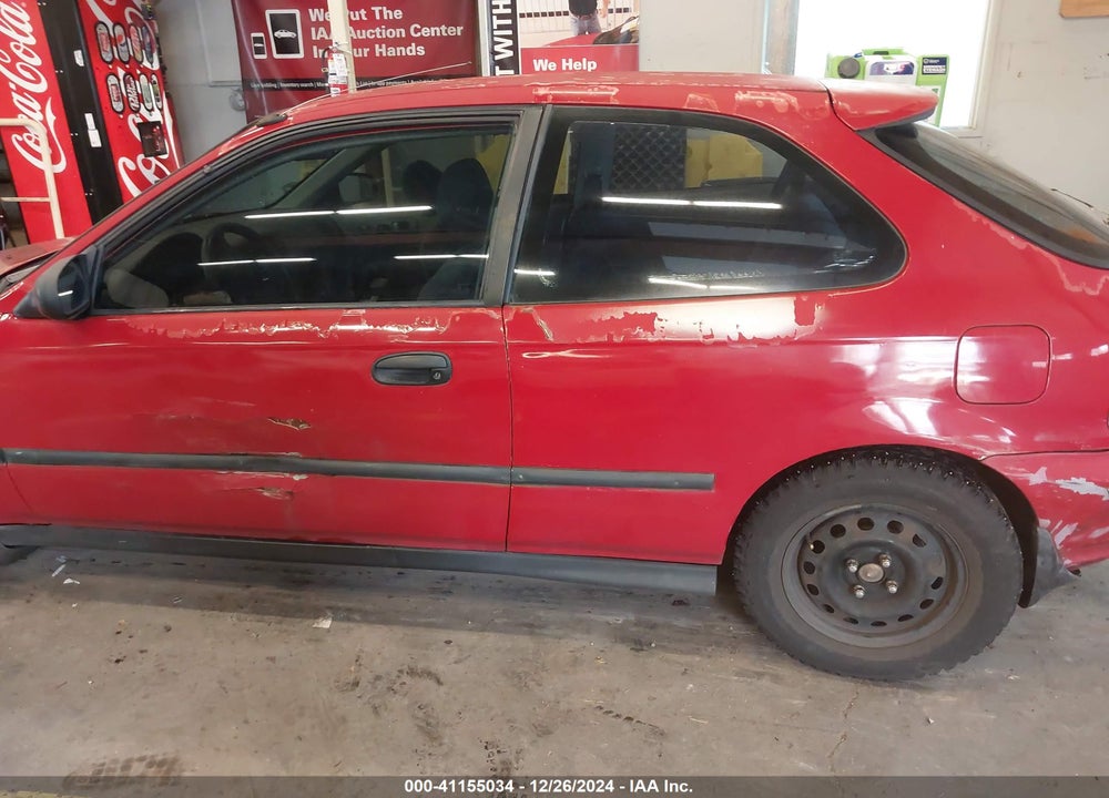 1998 HONDA CIVIC DX VIN: 2HGEJ6443WH113143