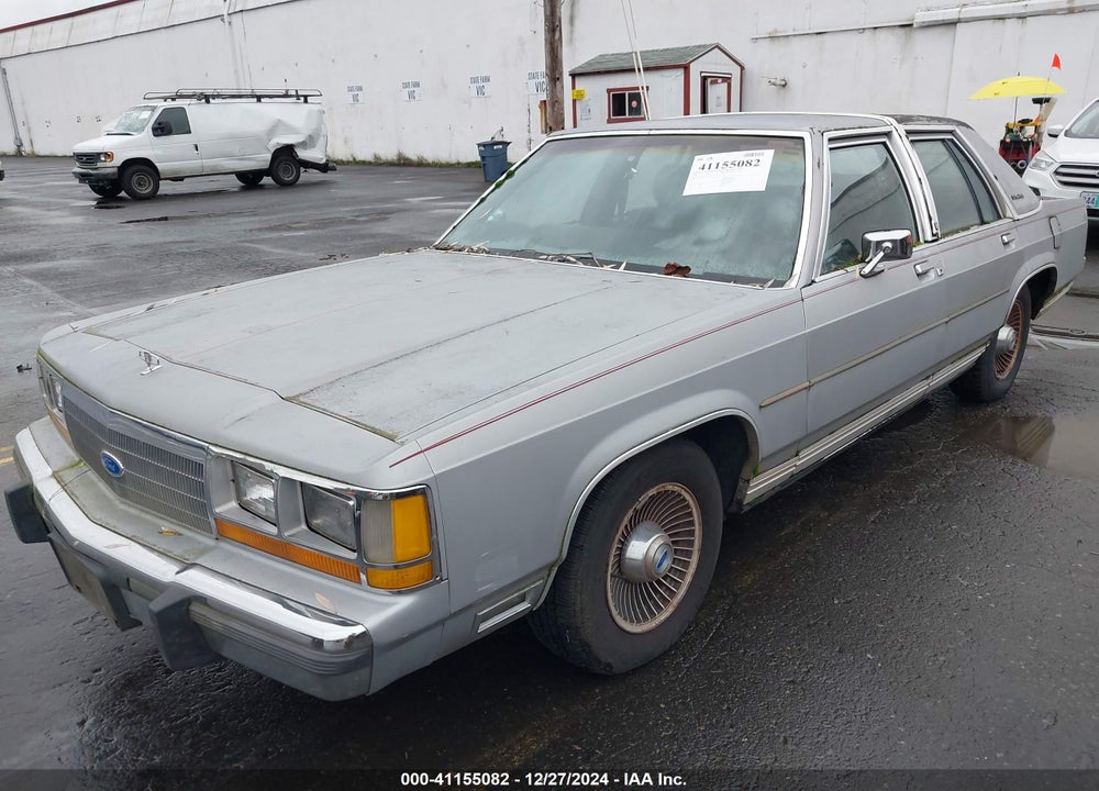1988 FORD CROWN VICTORIA LX VIN: 2FABP74F2JX162653
