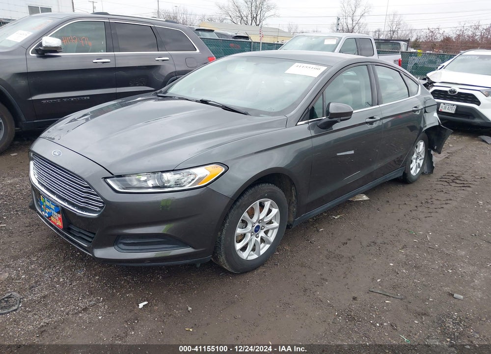 2016 FORD FUSION VIN: 3FA6P0G77GR184796