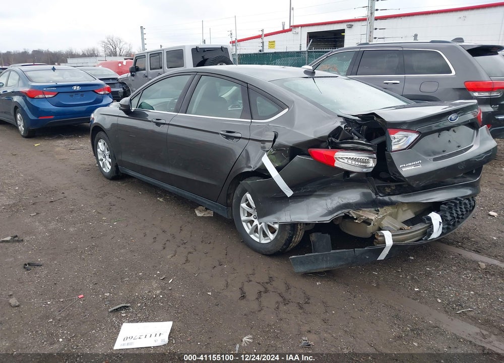 2016 FORD FUSION VIN: 3FA6P0G77GR184796