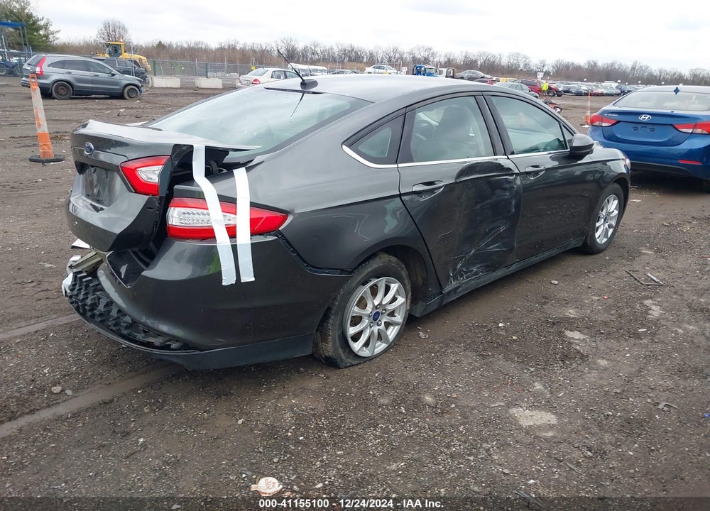 2016 FORD FUSION VIN: 3FA6P0G77GR184796