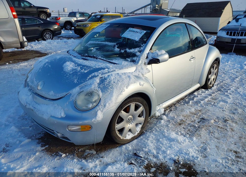 2003 VOLKSWAGEN NEW BEETLE GLX VIN: 3VWDD21C43M429408