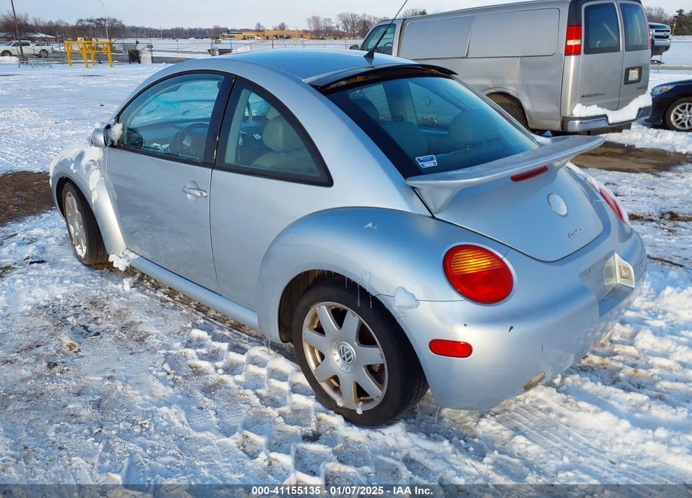 2003 VOLKSWAGEN NEW BEETLE GLX VIN: 3VWDD21C43M429408