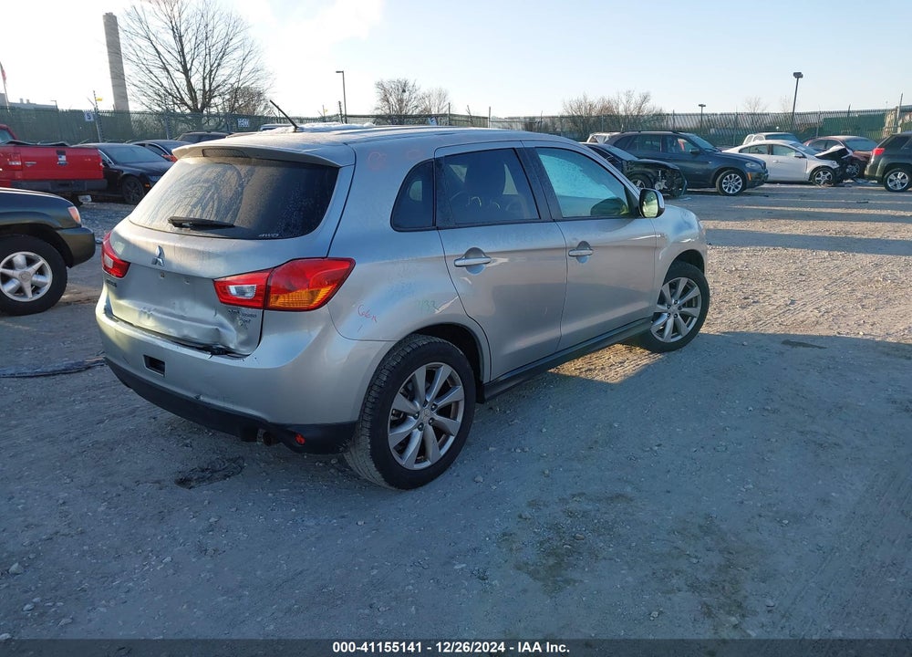 2015 MITSUBISHI OUTLANDER SPORT ES VIN: 4A4AR3AWXFE057860