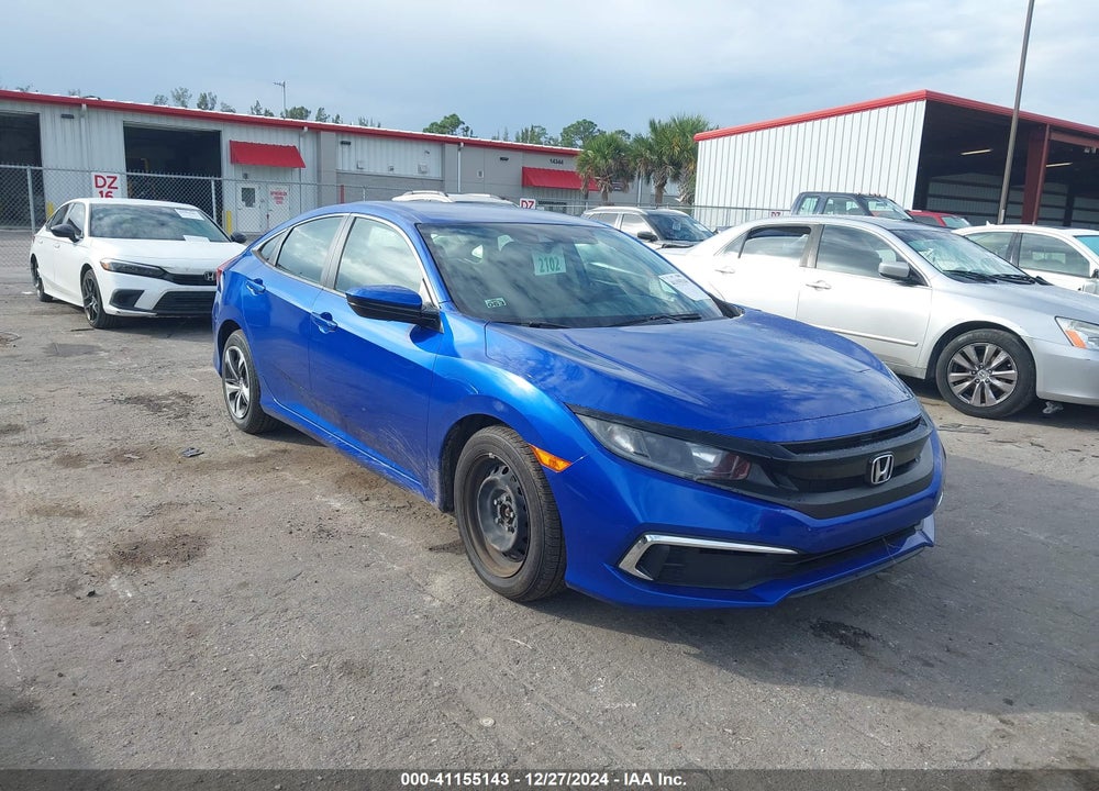 2019 HONDA CIVIC LX VIN: 19XFC2F6XKE047765