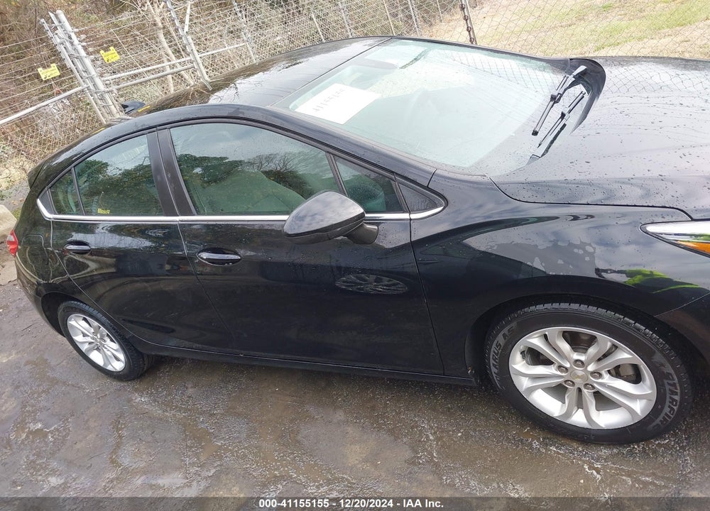 2019 CHEVROLET CRUZE LT VIN: 3G1BE6SMXKS577801