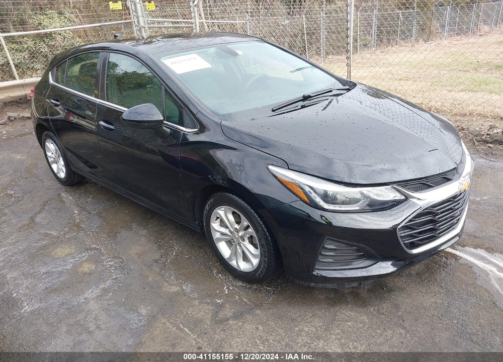 2019 CHEVROLET CRUZE LT VIN: 3G1BE6SMXKS577801