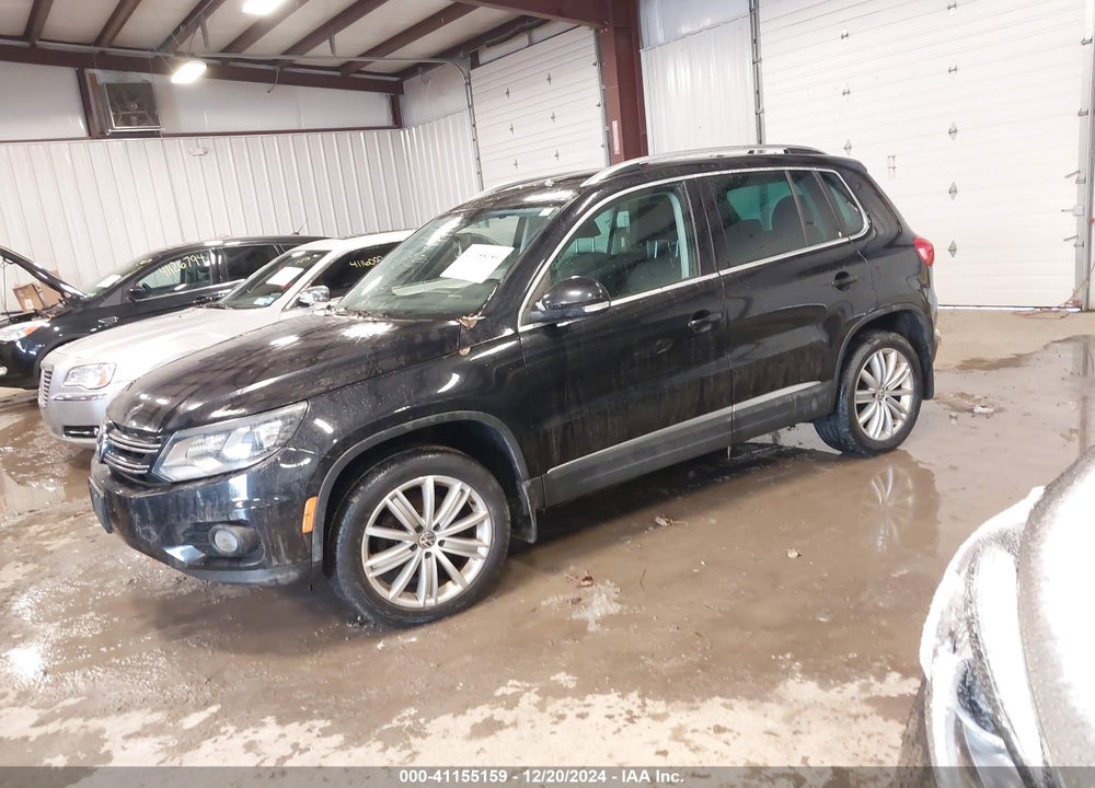 2016 VOLKSWAGEN TIGUAN SE VIN: WVGBV7AX2GW513431