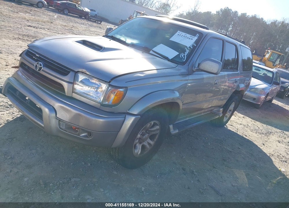 2002 TOYOTA 4RUNNER SR5 V6 VIN: JT3GN86R020250544