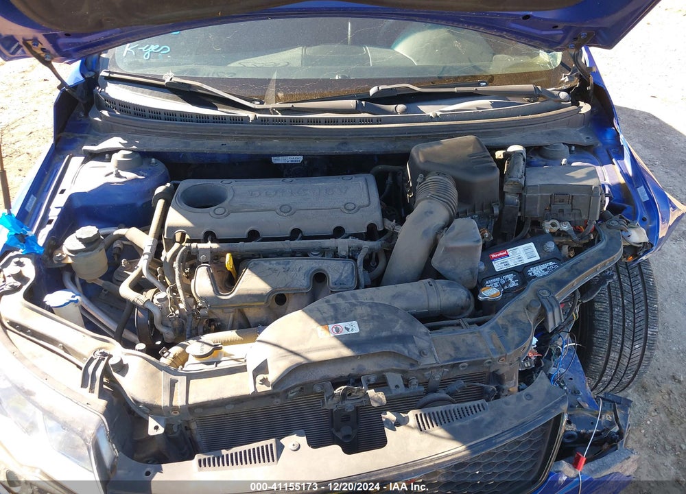 2011 KIA FORTE KOUP EX VIN: KNAFU6A26B5421483