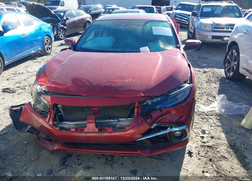 2019 HONDA CIVIC EX VIN: 19XFC1F37KE200800