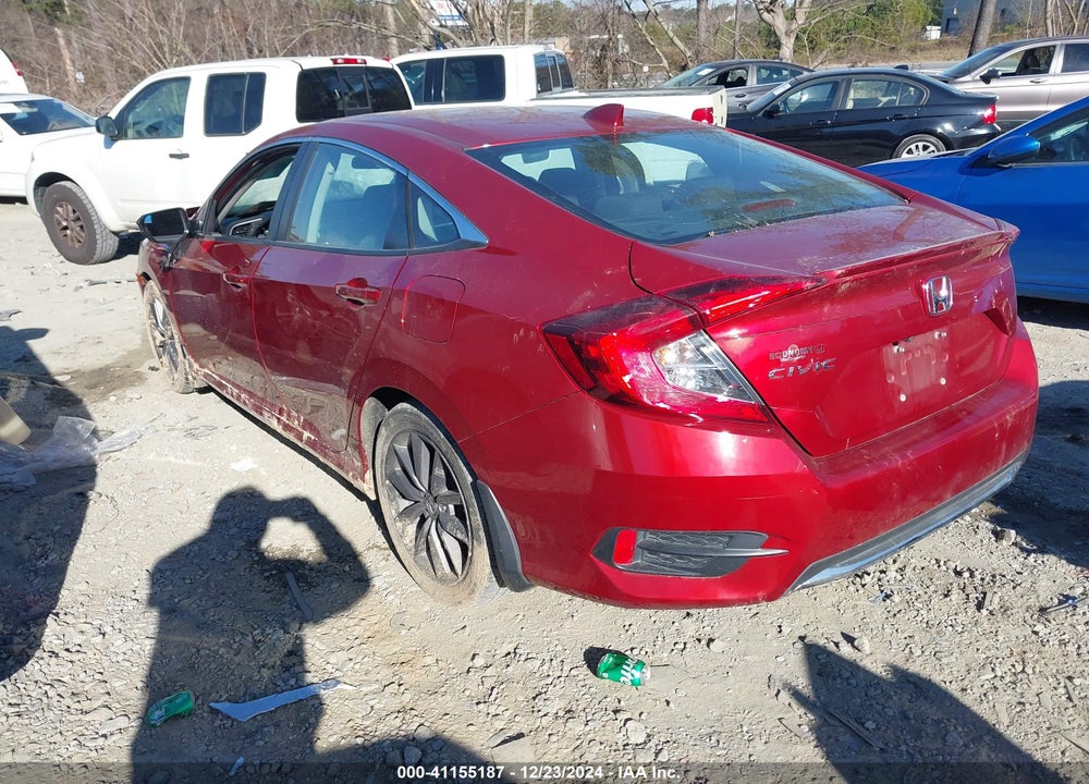 2019 HONDA CIVIC EX VIN: 19XFC1F37KE200800