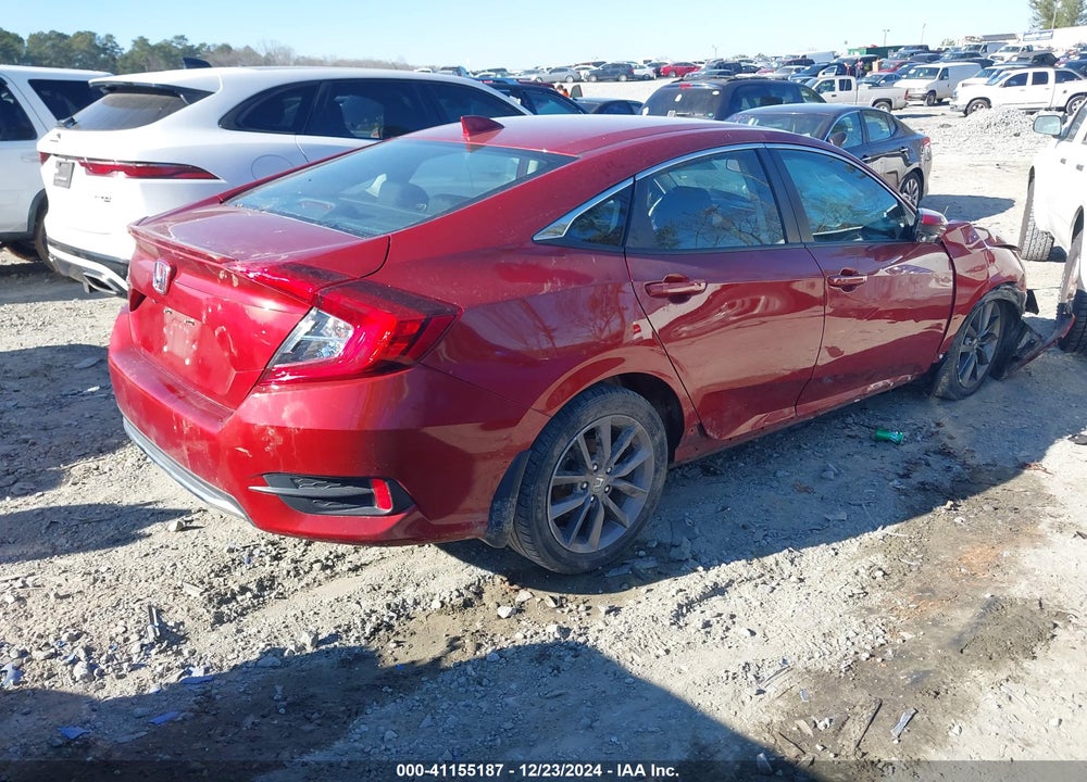 2019 HONDA CIVIC EX VIN: 19XFC1F37KE200800