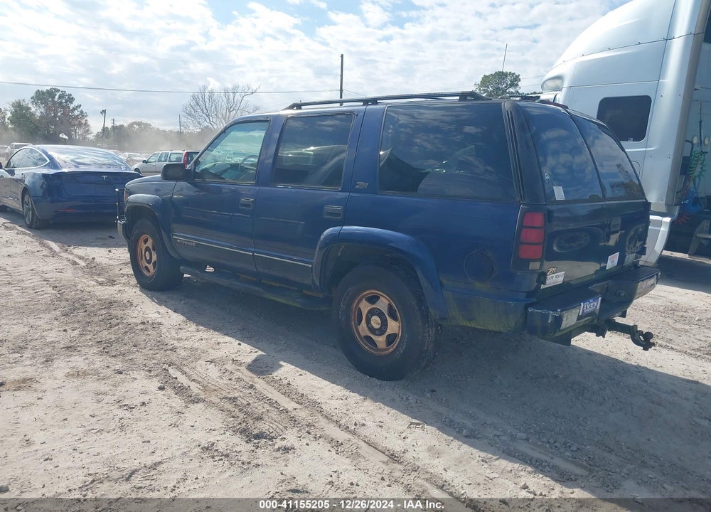 2000 CHEVROLET TAHOE Z71 VIN: 1GNEK13R9YR193120