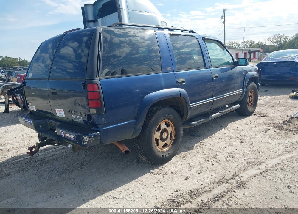 2000 CHEVROLET TAHOE Z71 VIN: 1GNEK13R9YR193120