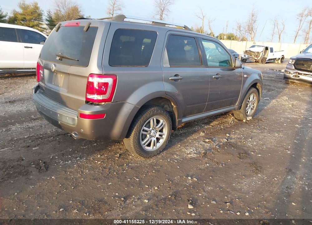 2009 MERCURY MARINER PREMIER V6 VIN: 4M2CU87G09KJ03613
