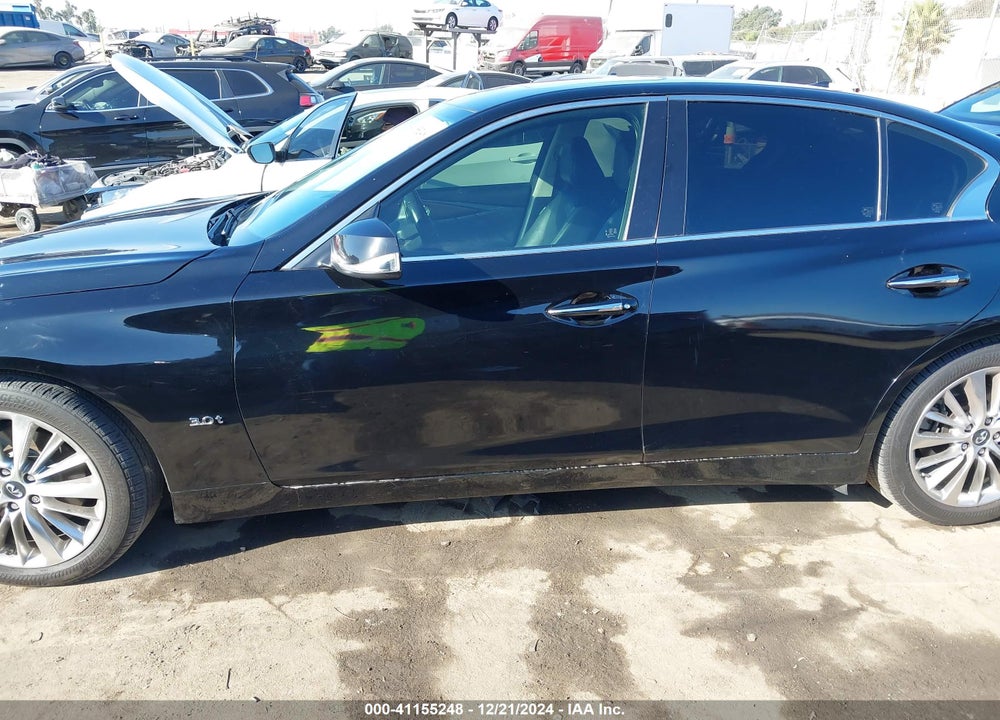 2019 INFINITI Q50 3.0T LUXE VIN: JN1EV7AP8KM519775