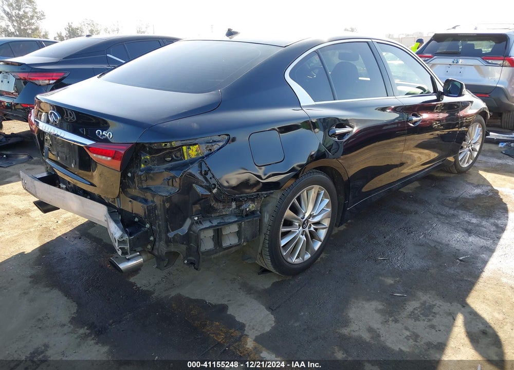 2019 INFINITI Q50 3.0T LUXE VIN: JN1EV7AP8KM519775