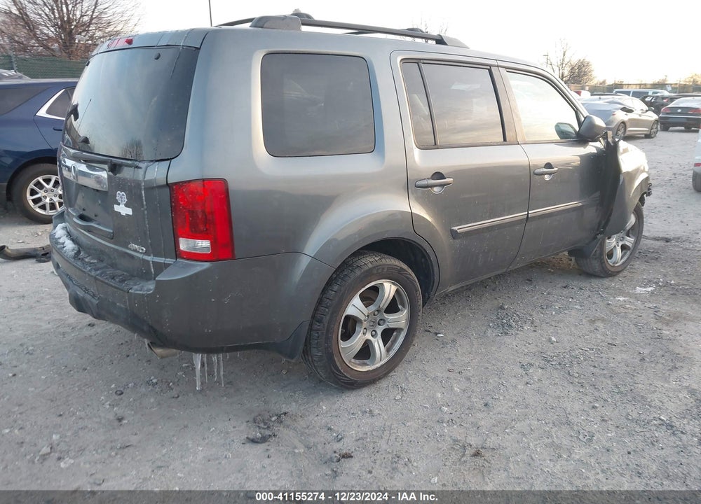 2013 HONDA PILOT EX-L VIN: 5FNYF4H54DB017092