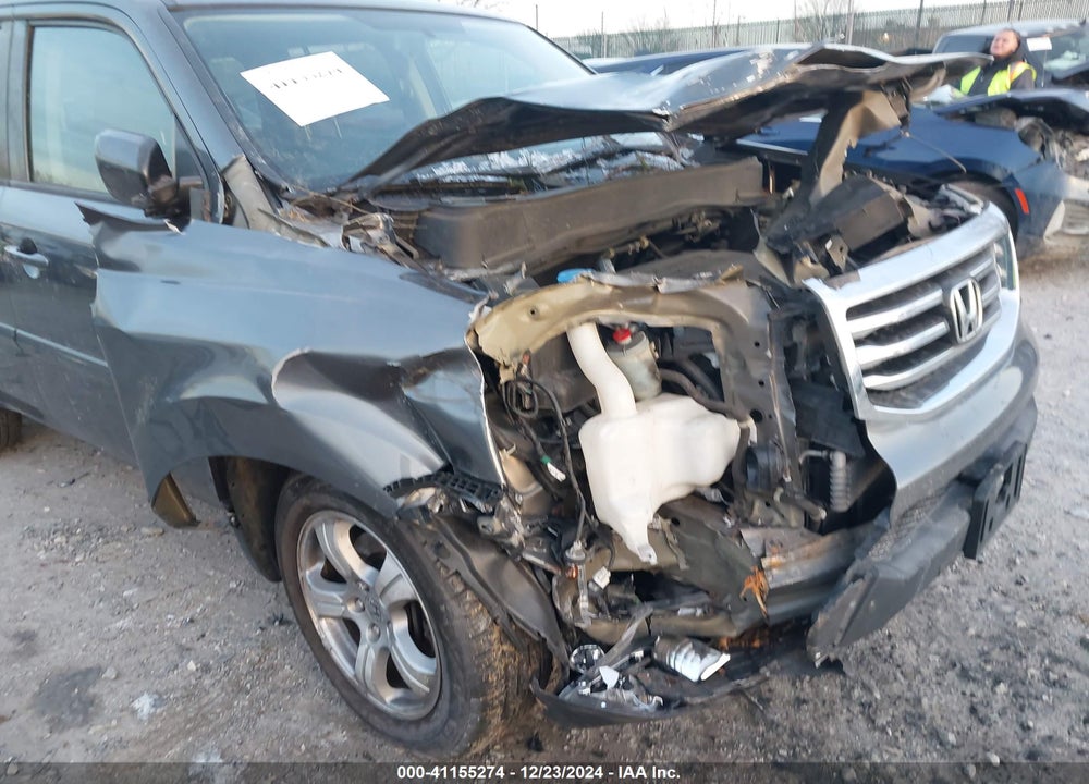2013 HONDA PILOT EX-L VIN: 5FNYF4H54DB017092