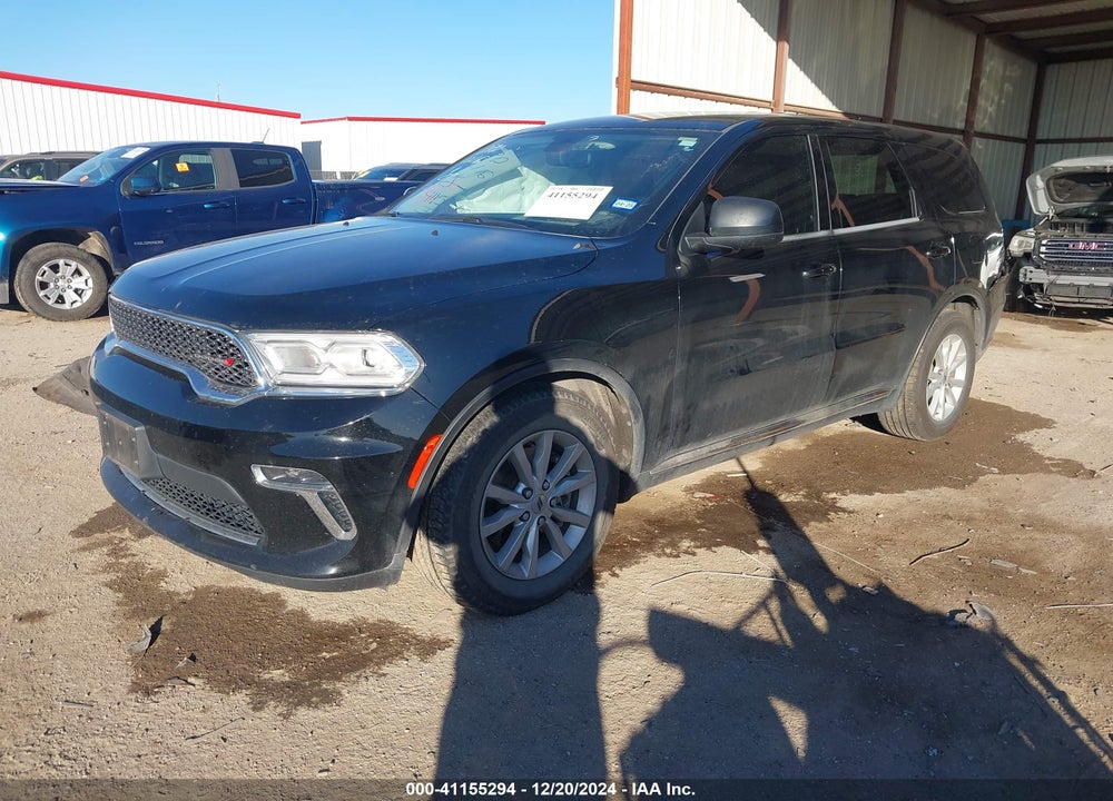 2021 DODGE DURANGO SXT RWD VIN: 1C4RDHAG8MC660586