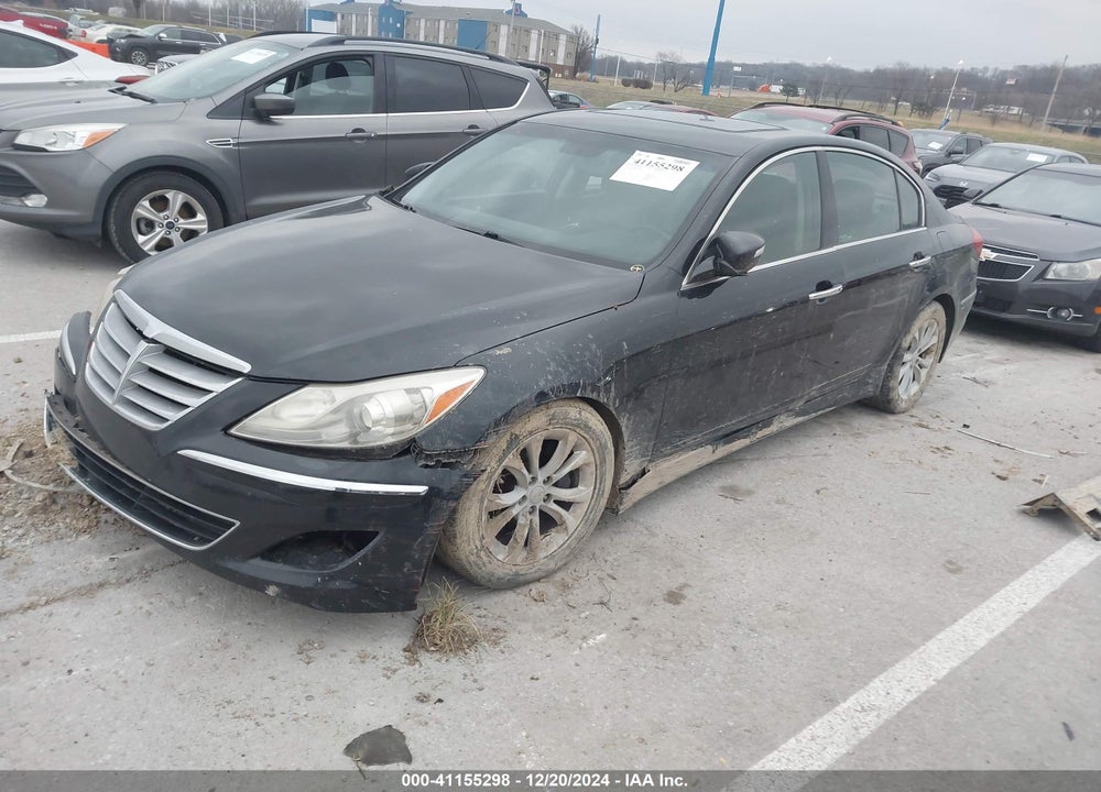 2012 HYUNDAI GENESIS VIN: KMHGC4DD6CU181320