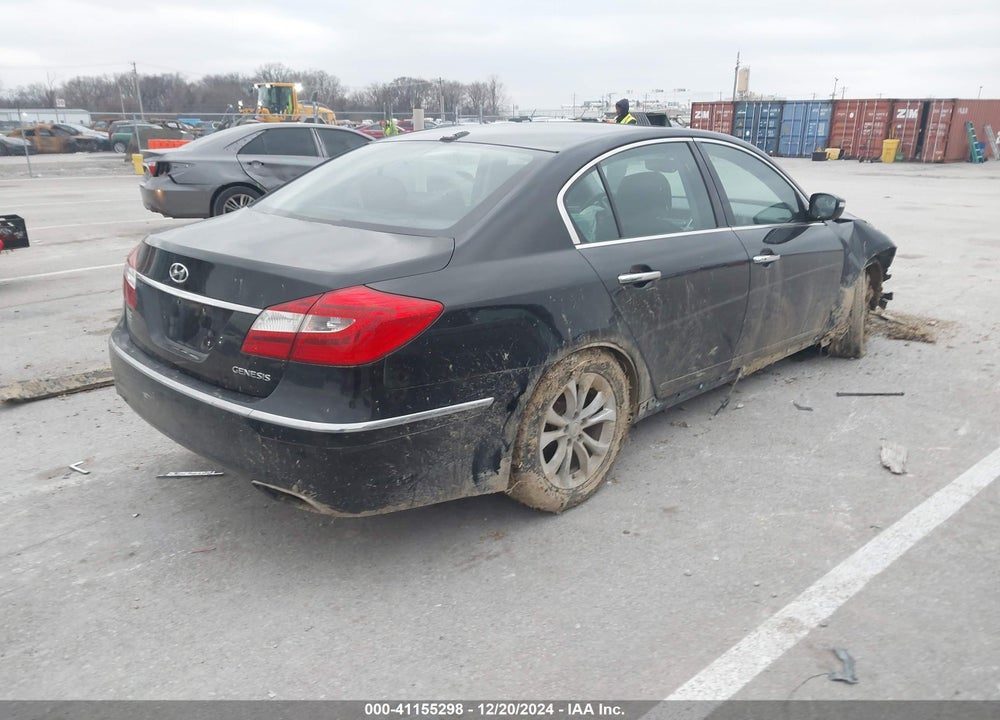 2012 HYUNDAI GENESIS VIN: KMHGC4DD6CU181320