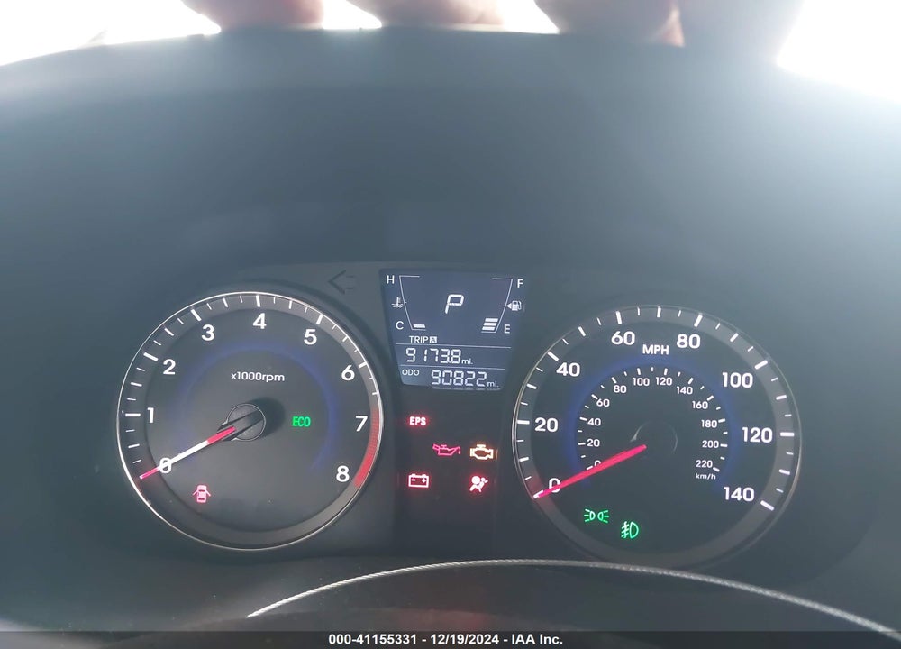 2013 HYUNDAI ACCENT SE VIN: KMHCU5AE8DU083714