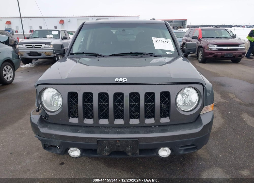 2017 JEEP PATRIOT LATITUDE FWD VIN: 1C4NJPFBXHD183125
