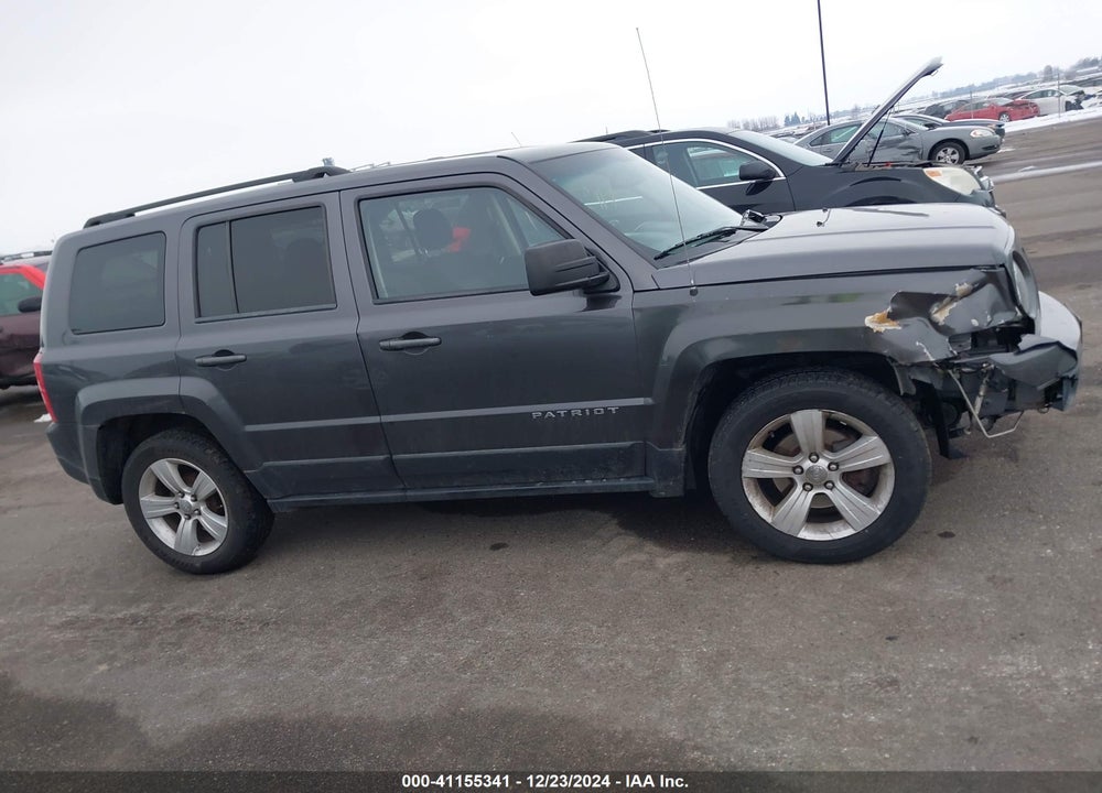 2017 JEEP PATRIOT LATITUDE FWD VIN: 1C4NJPFBXHD183125