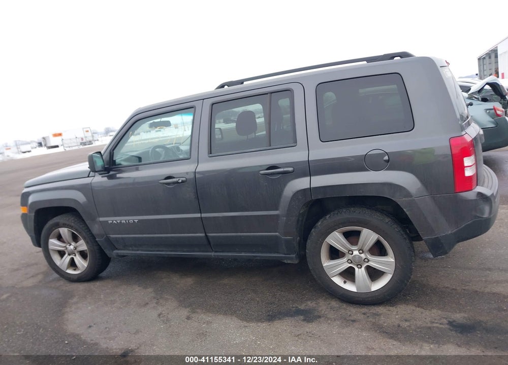 2017 JEEP PATRIOT LATITUDE FWD VIN: 1C4NJPFBXHD183125