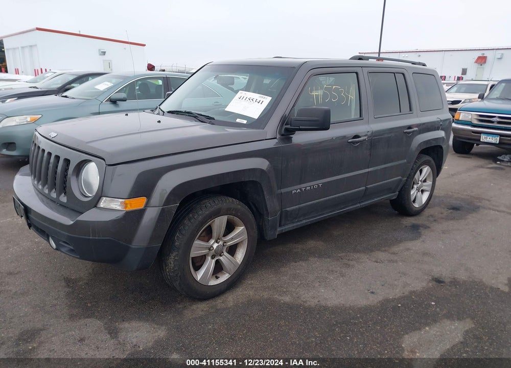 2017 JEEP PATRIOT LATITUDE FWD VIN: 1C4NJPFBXHD183125