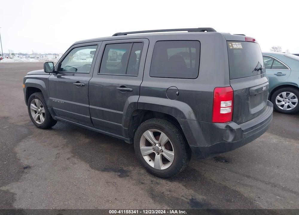 2017 JEEP PATRIOT LATITUDE FWD VIN: 1C4NJPFBXHD183125