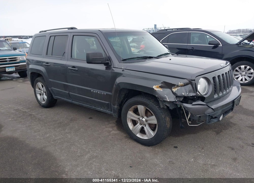 2017 JEEP PATRIOT LATITUDE FWD VIN: 1C4NJPFBXHD183125