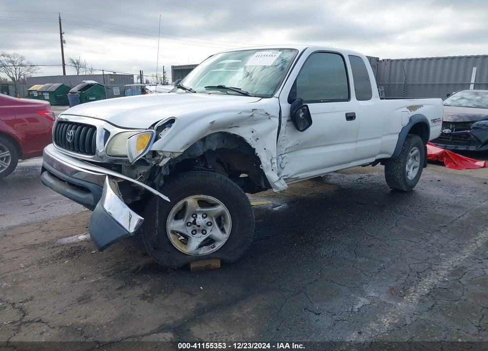 2004 TOYOTA TACOMA PRERUNNER V6 VIN: 5TESN92N44Z360238