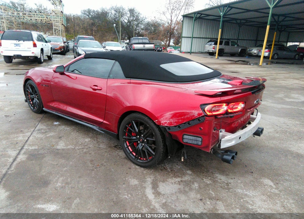 2022 CHEVROLET CAMARO SS VIN: 1G1FH3D71N0104833
