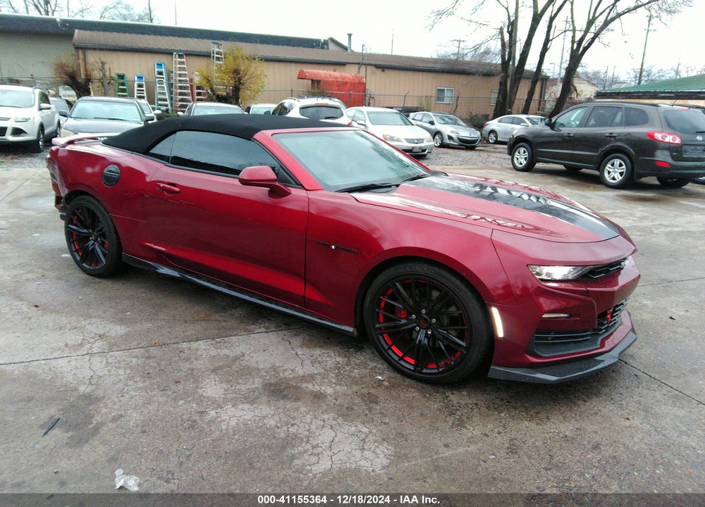 2022 CHEVROLET CAMARO SS VIN: 1G1FH3D71N0104833