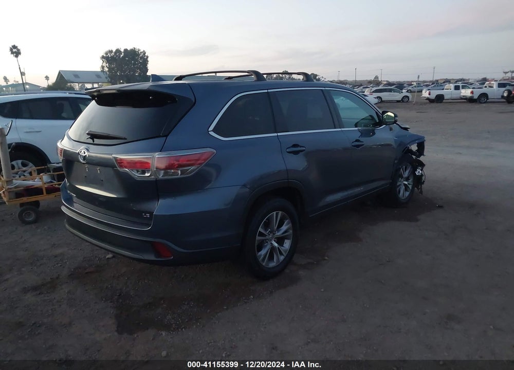2015 TOYOTA HIGHLANDER LE PLUS V6 VIN: 5TDZKRFH1FS084970