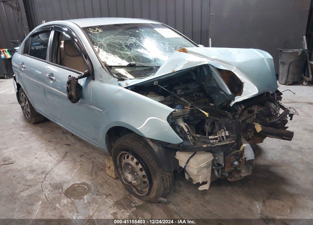 2010 HYUNDAI ACCENT GLS VIN: KMHCN4AC8AU480339