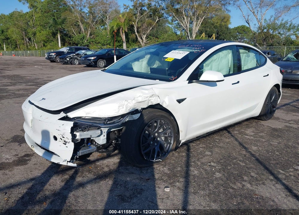 2025 TESLA MODEL 3 VIN: 5YJ3E1EA2SF888390